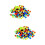 400Pièces Marqueurs Plastique Multicolores Pour Jeux Et Maths 7