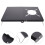 2Pcs Portable Folding Table Mini Camping Table Black Steel Outdoor Use 10