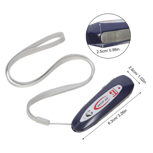 2Pcs Portable Plastic Mini Money Detector with Uv Light for Home Use 1