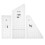 6Ensembles Gabarits Maîtrise Couture Transparent Pour 1
