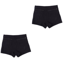 2Pièces Short Femme Noir Taille Et Respirant
