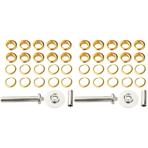 206Pièces Kit Œillets Durable Réparation Tentes