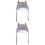 2Pièces Bonnet Coton Bébé Hiver Oreilles Et 5