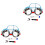 2Ensembles Assiettes Bébé Acier Cartoons Fourchette 3