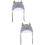 2Pièces Bonnet Coton Bébé Hiver Oreilles Et 7