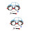 2Ensembles Assiettes Bébé Acier Cartoons Fourchette 7