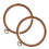 4Pièces Cercles Embroidery Outils PP Imitation Bois Usage Multis 2