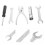10Pièces Clé À Bougie 16-18Mm Assortiment Outils Double Usage 8