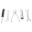 10Pièces Clé À Bougie 16-18Mm Assortiment Outils Double Usage 9
