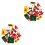38Pièces Mini Panneaux ABS Multicolores Jouets Routière 4