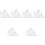 6Ensembles Gabarits Maîtrise Couture Transparent Pour 6