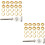 206Pièces Kit Œillets Durable Réparation Tentes 6
