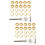206Pièces Kit Œillets Durable Réparation Tentes 7