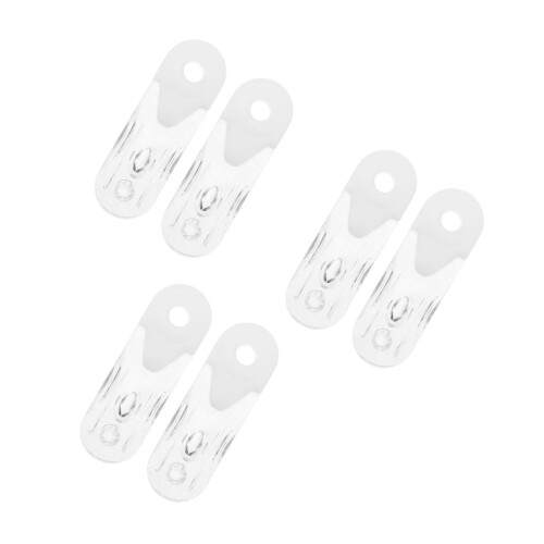 6Pcs Acrylic Weighted Curtain Cord Handle Wind-Resistant Blinds Pulls