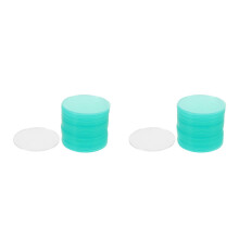 40Pcs Clear Pc Flashlight Lens Shield with High Transparency Material