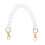 White Acrylic Bag Strap Durable Lightweight Eyeglass Chain Charm 1