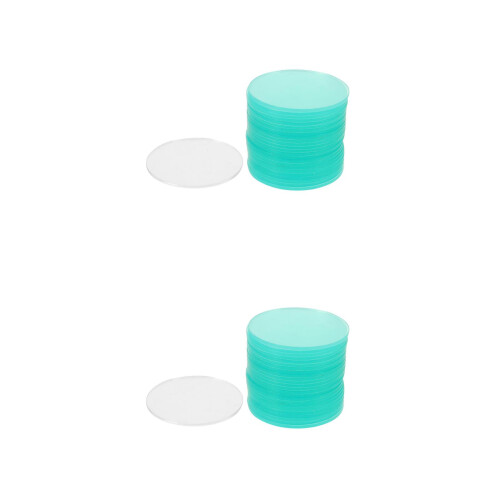 40Pcs Clear Pc Flashlight Lens Shield with High Transparency Material 2