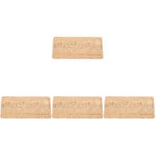 4Pcs Ivory Bamboo Bead Mats for DIY Bracelet Design and Jewelry Making