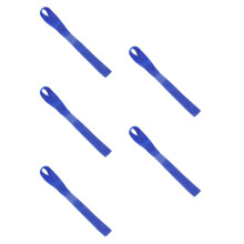 5Pièces Sangles Boucle Nylon Noir Ajustables Usage