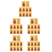 50Pièces Amulettes Feng Shui Kaki Alliage Légères
