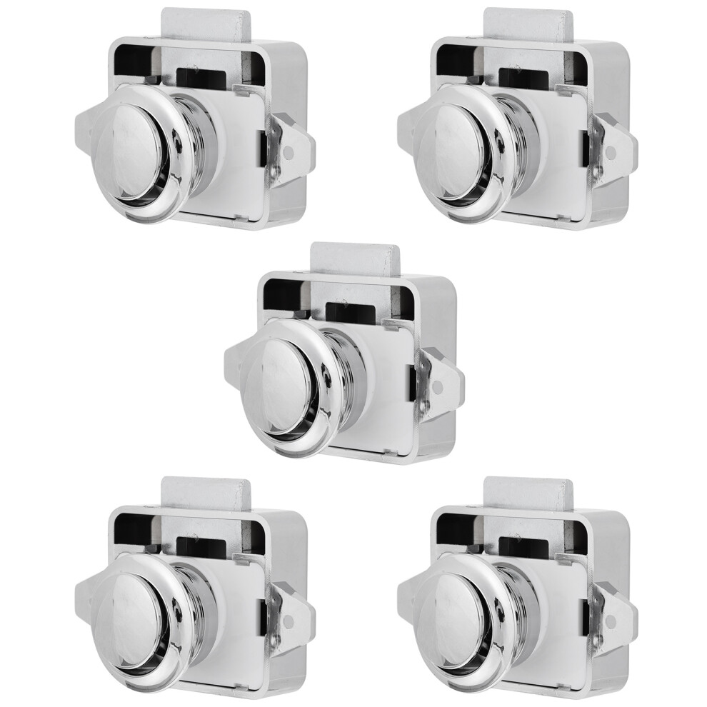 15Pcs Push Button Latches Zinc Alloy Door Catch Locks For Rv Furniture 3681869141140