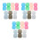 21Pc Slim Plastic Orthodontic Retainer Case Assorted Color Travel Box 1