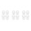 6Pcs Acrylic Weighted Curtain Cord Handle Wind-Resistant Blinds Pulls 7