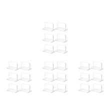 24Pcs Acrylic Aquarium Lid Handles Stable Grip Clear Fish Tank Parts