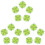 15Pcs Portable Small Level Bubble Plastic Leveler Tool for Precise Use 1