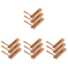12St Castanet Met Lange Steel Khaki Voor Kinderen Muziekplezier