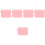 5Pcs Flexible Silicone Denture Container Pink Storage Case 4