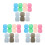 21Pc Slim Plastic Orthodontic Retainer Case Assorted Color Travel Box 4