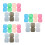 21Pc Slim Plastic Orthodontic Retainer Case Assorted Color Travel Box 5