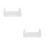 2Pcs Adjustable Clear Acrylic Fridge Divider Set Suction Cup Organizer 6