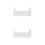 2Pcs Adjustable Clear Acrylic Fridge Divider Set Suction Cup Organizer 7