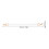 White Acrylic Bag Strap Durable Lightweight Eyeglass Chain Charm 2