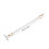 White Acrylic Bag Strap Durable Lightweight Eyeglass Chain Charm 3
