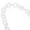 White Acrylic Bag Strap Durable Lightweight Eyeglass Chain Charm 6