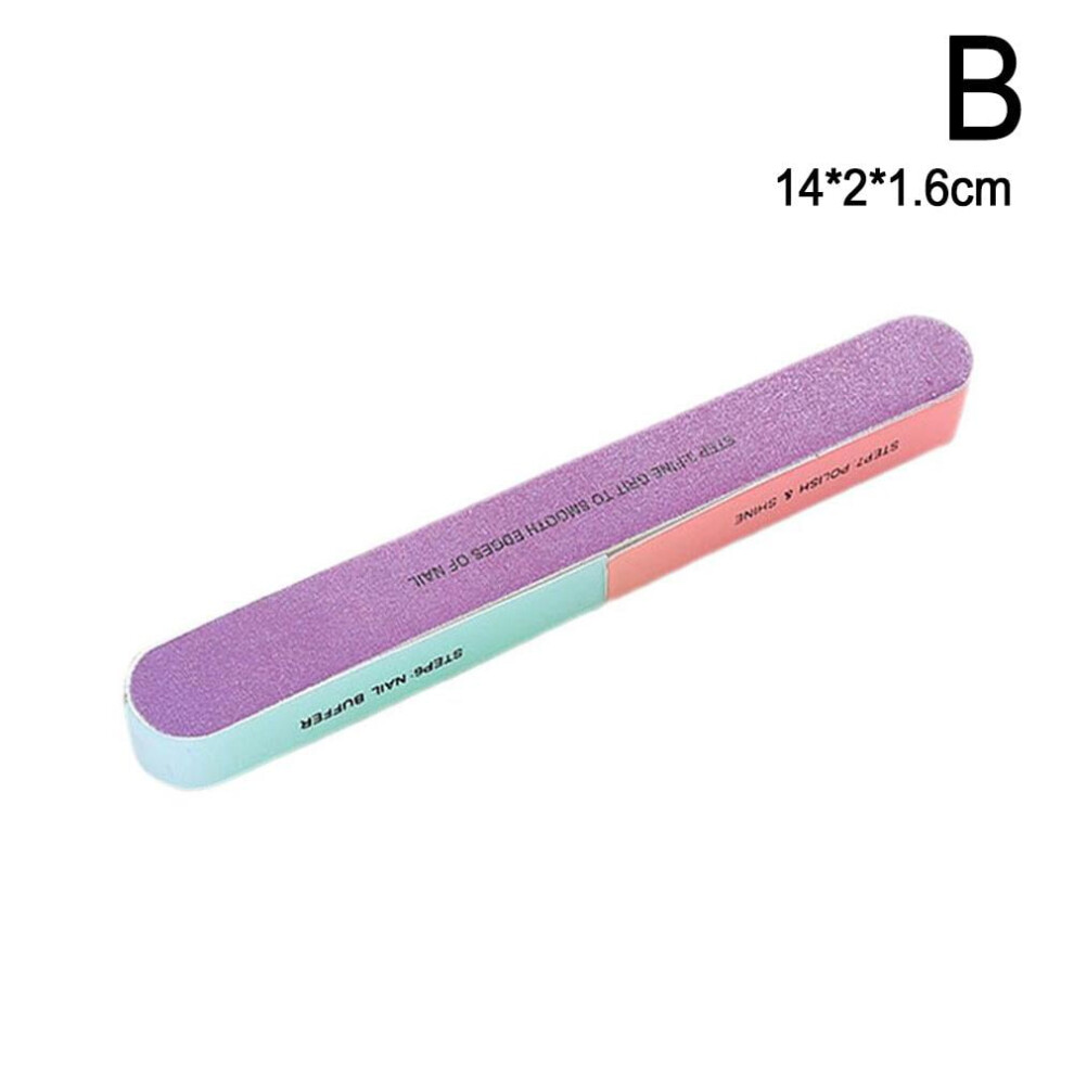 Professional Nail File and Nail Buffer Polishing File Nail Tool Manicure Care U4 I9P5