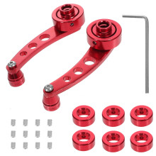 Aluminium raamslinger voor autodeuren, rood