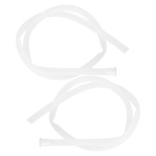 2 stk. fødevaregodkendte silikoneslanger 58,95 tommer x 0,31 tommer