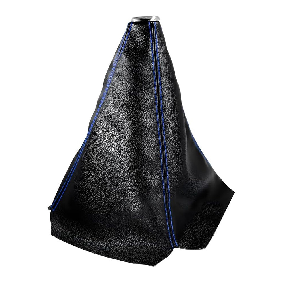 Car Shift Knob Dust Cover Â Universal Leather Shifter Boot Sleeve For Manual/Automatic Gear, Compatible With Most Cars, Trucks & Suvs (Black) Black 9426043038106