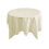 Round Tablecloth 90cm Solid Colour Polyester 1