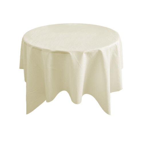 Round Tablecloth 90cm Solid Colour Polyester