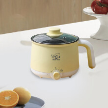 Electric Cooking Pot Raman Cooker Stainless Steel Mini Travel Cooker Portable Cooking Pot for Dumpling Steak Soup Fry Oatmeal without steamer