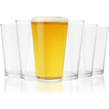 6er-Set stapelbarer Pintgläser (473 ml)
