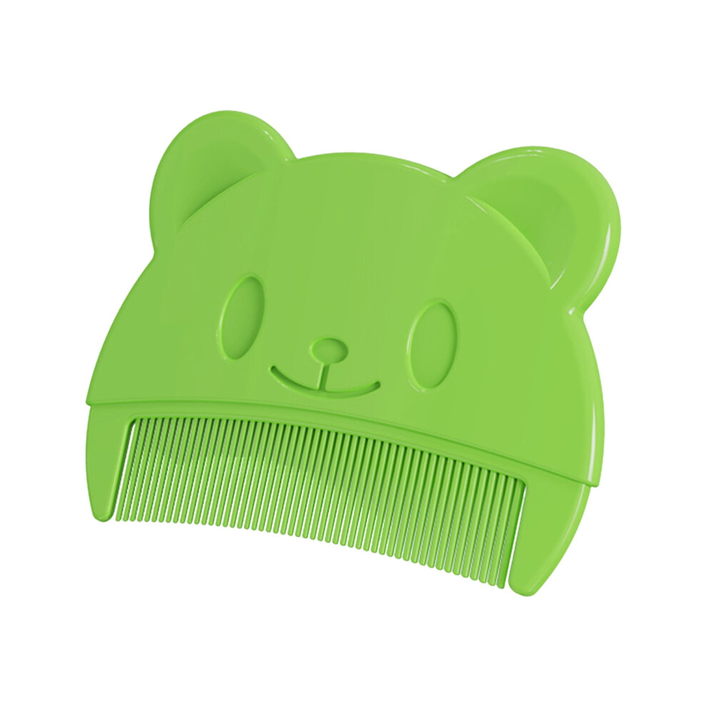 Cartoon Bear Baby Comb Fine Tooth Ergonomic Food-Grade