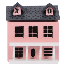 Mini babaház rózsaszín7.00 6.70 5.00 cm