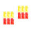 12Pcs Practical Sewing Threader Tool for Home Use Assorted Color Ps 8