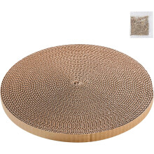 Round cat scratcher refill cardboard pad 10 inch diameter